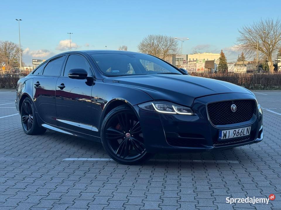 Jaguar XJ X351 30D LIFT 2017r przebieg 62 światła LED mazowieckie Warszawa
