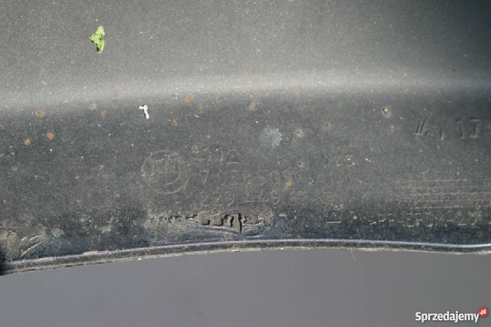 BMW 3 E90 SEDAN ZDERZAK TYŁ TYLNY PDC Bieleń