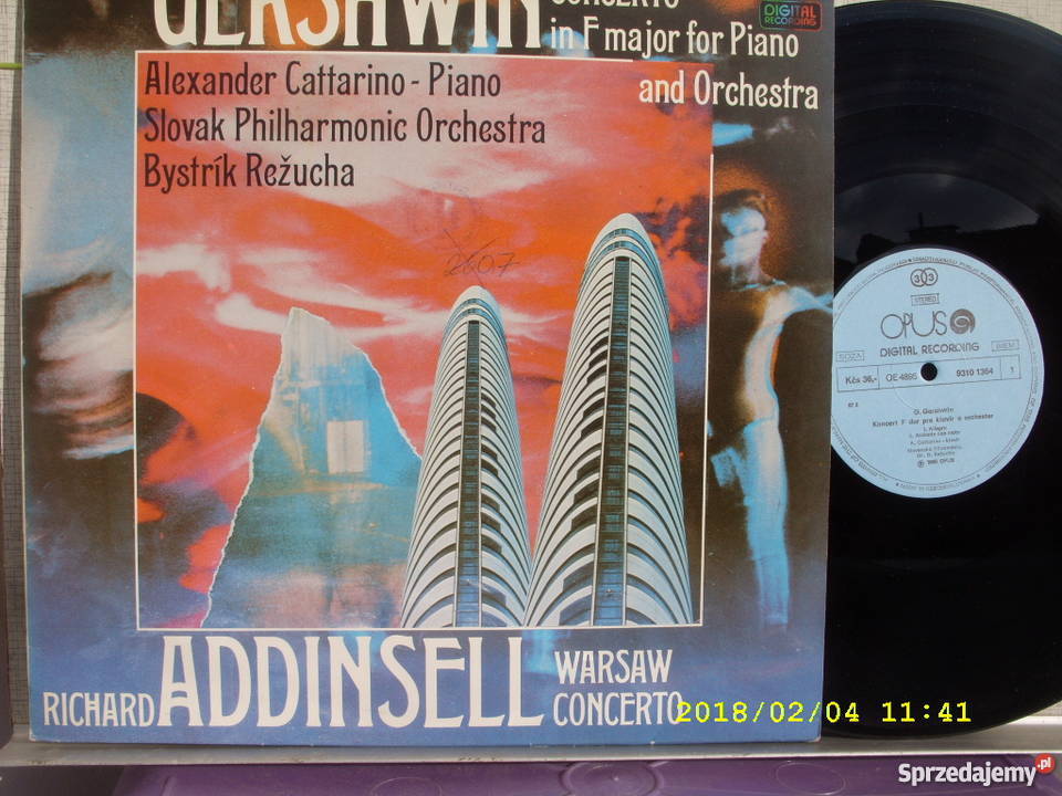 Klasyka LP G GERSHWINKONCERT FDUR Wołów