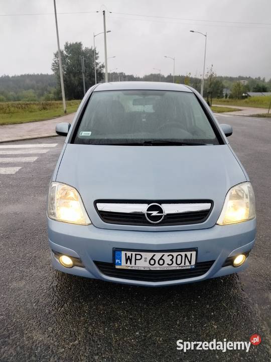 Opel Meriva Automat 16 LPG nieuszkodzony Płock