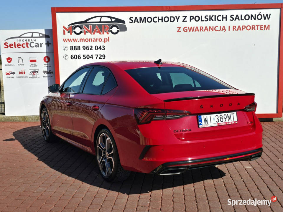 koda Octavia RS Challenge Pakiety 20 TSI 245 DSG kujawsko-pomorskie