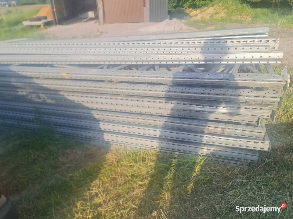 regały rack 45 metra uszkodzone Żory
