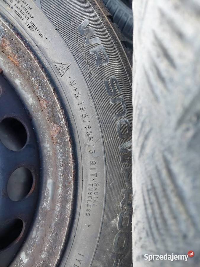 Opony Zimowe 15 5x1143 Renault Megane 3 2012 małopolskie Sucha Beskidzka sprzedam