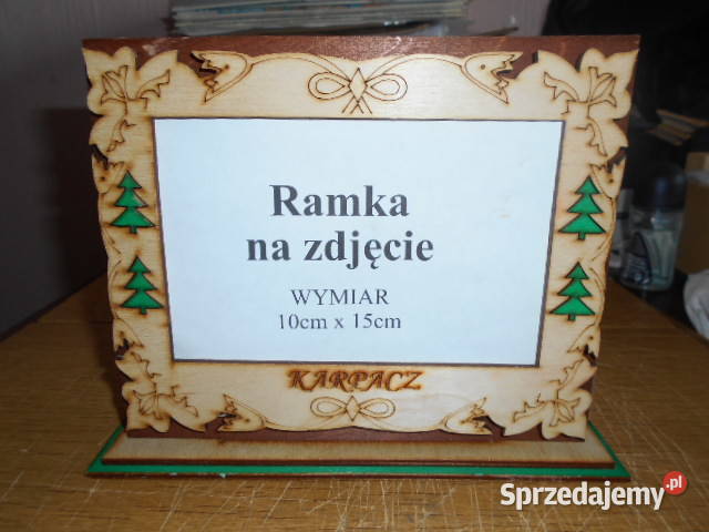 Drewniana ramka na zdjęcie Karpacz 10x15 Parczew