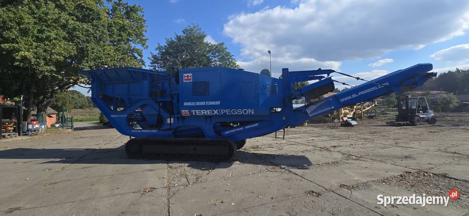 Kruszarka szczękowa Terex Pegson Metrotrak 2001 Pozostałe Trachy sprzedam