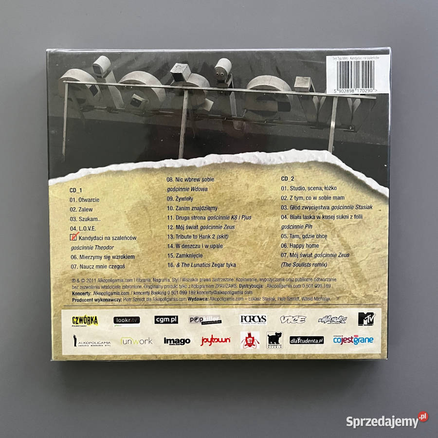 Ten Typ Mes Kandydaci na szaleńców 2CD Edycja Kultura i Rozrywka