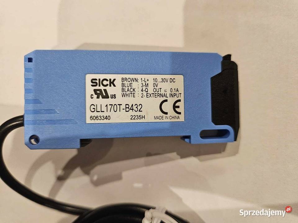 Czujnik wzmacniacz światłowodowy SICK GLL Pozostałe Kraków