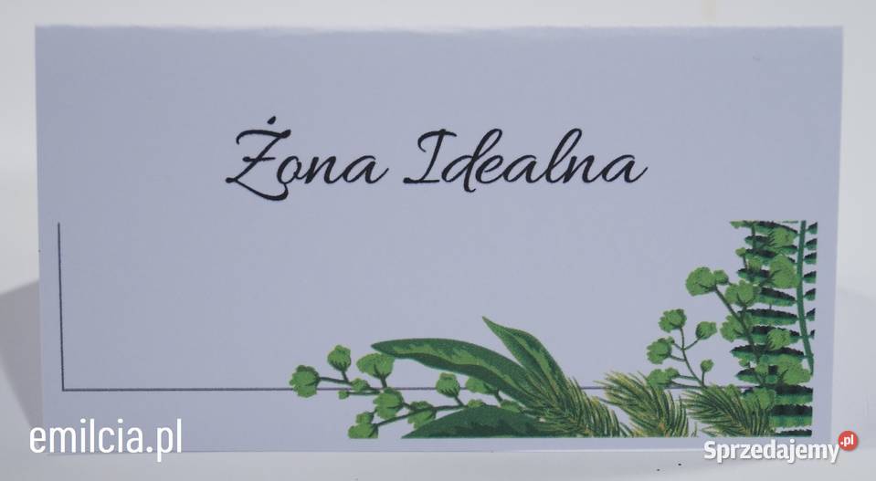 Dodatki i Akcesoria Winietki Ślubne Pozostałe Zielona Góra