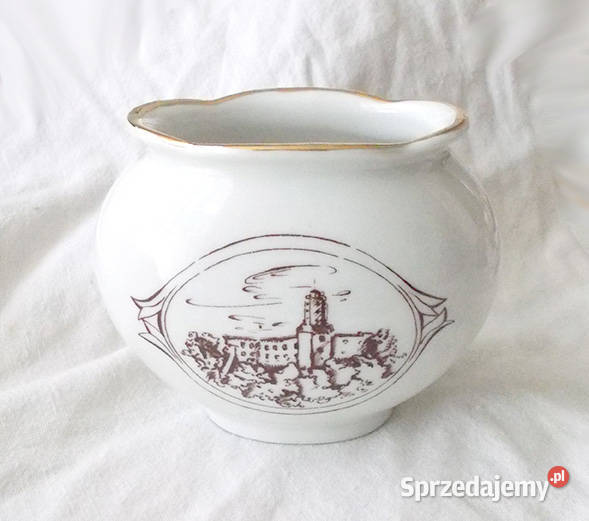mały wazonik z porcelany wawel porcelanowy Gdańsk