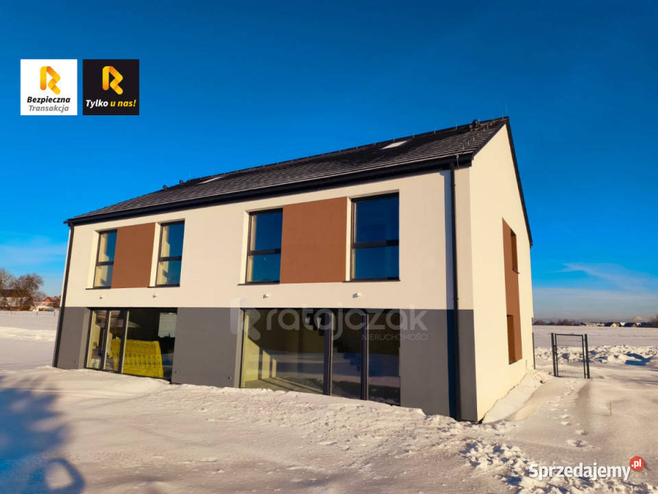 Dom bliźniak Przodkowo 175m2 dachówka Sprzedaż