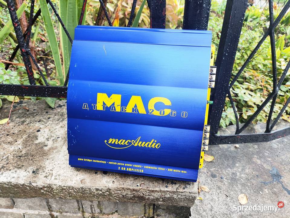 Wzmacniacz samochodowy 2 kanałowy Mac Audio Mac Niegowonice sprzedam