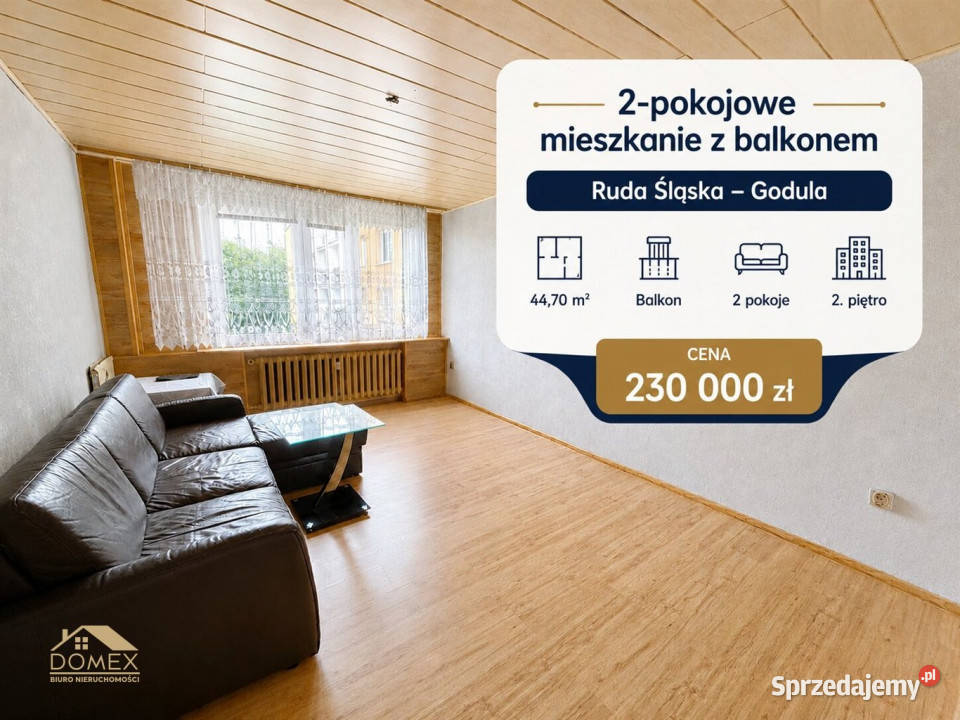 Mieszkanie Ruda Śląska 447m2 2pokojowe