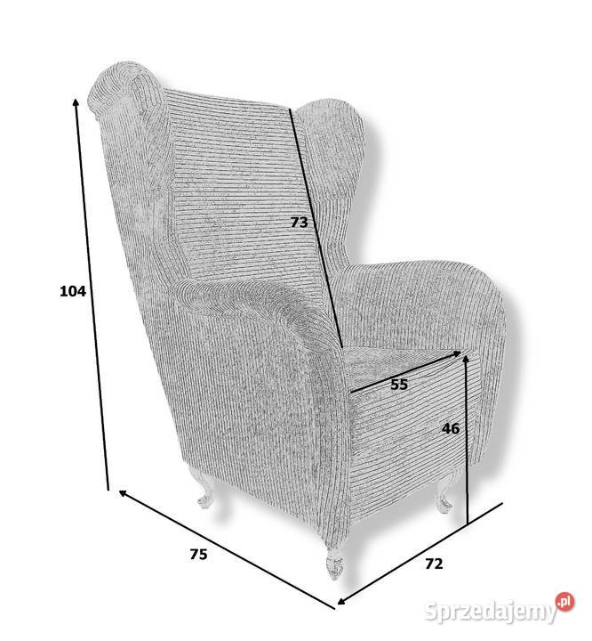 Zestaw Fotel i wersalka rozkładana sofa łóżko Gdynia