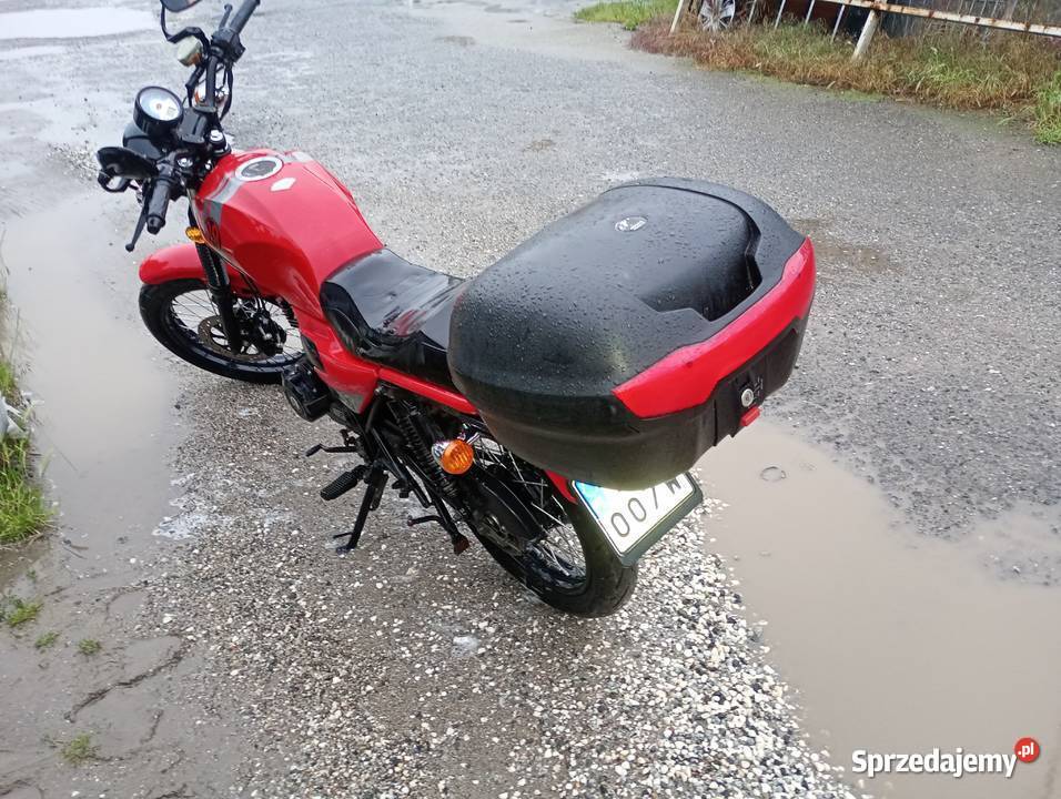 Okazja Motor Barton 3 kask kufer nowy Aku Wrocław