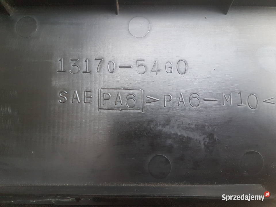 Suzuki Liana osłona pokrywa górna silnika m16a dolnośląskie Legnica