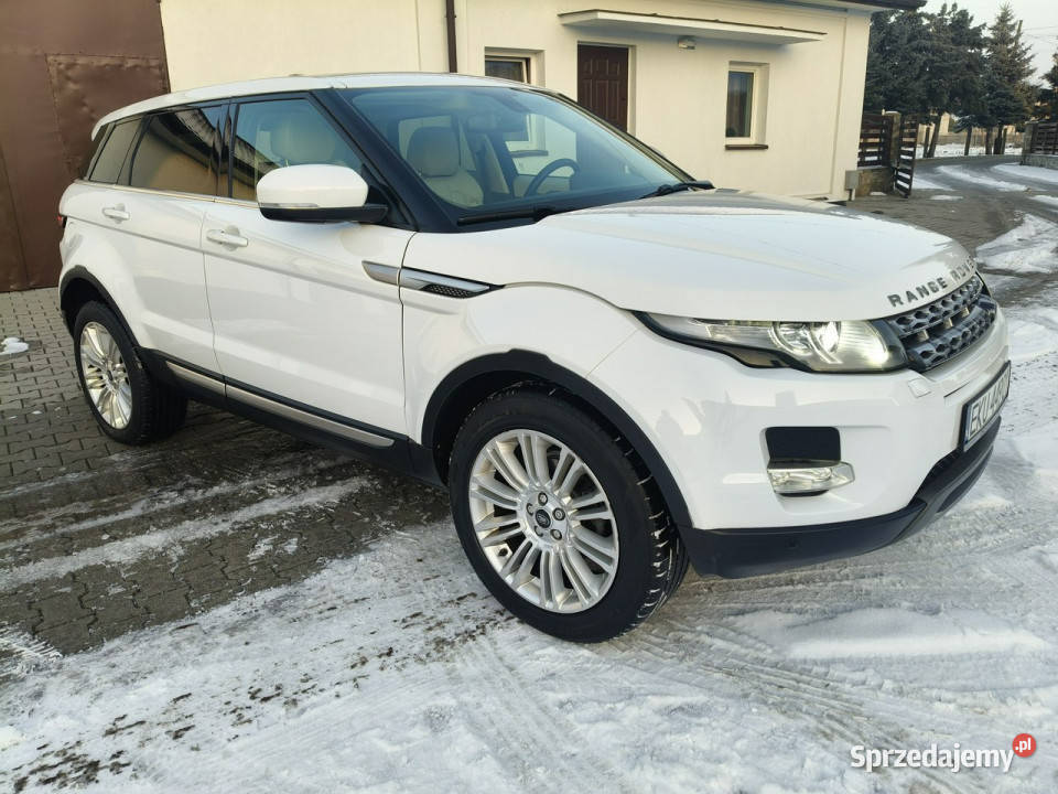 Land Rover Range Rover Evoque 22d Rok produkcji 2013 Kutno