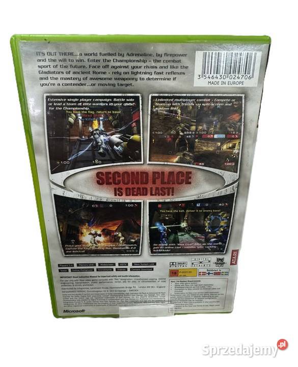 Gra UNREAL CHAMPIONSHIP Xbox Classic Elbląg