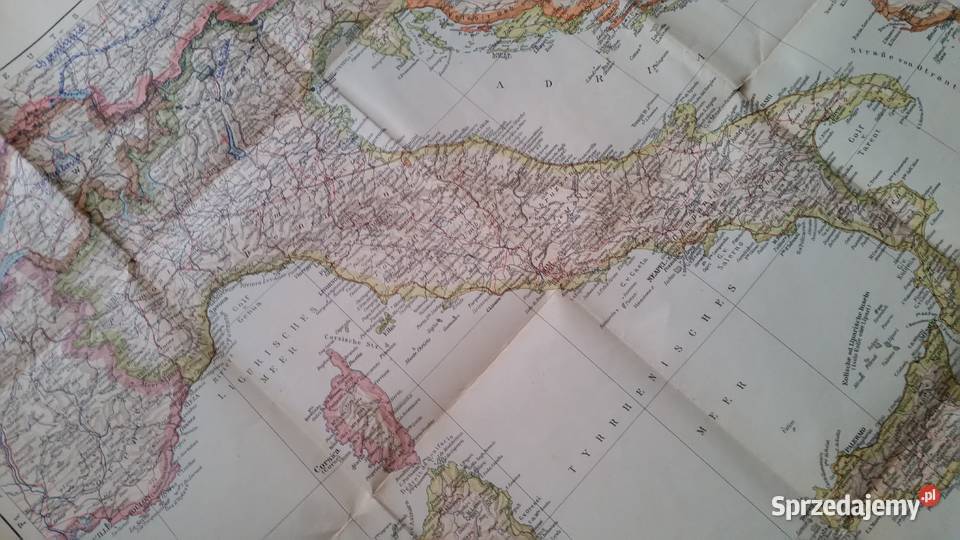 Mapa ITALIEN 12000000 FREYTAGBERNDTs HANDKARTEN Puławy