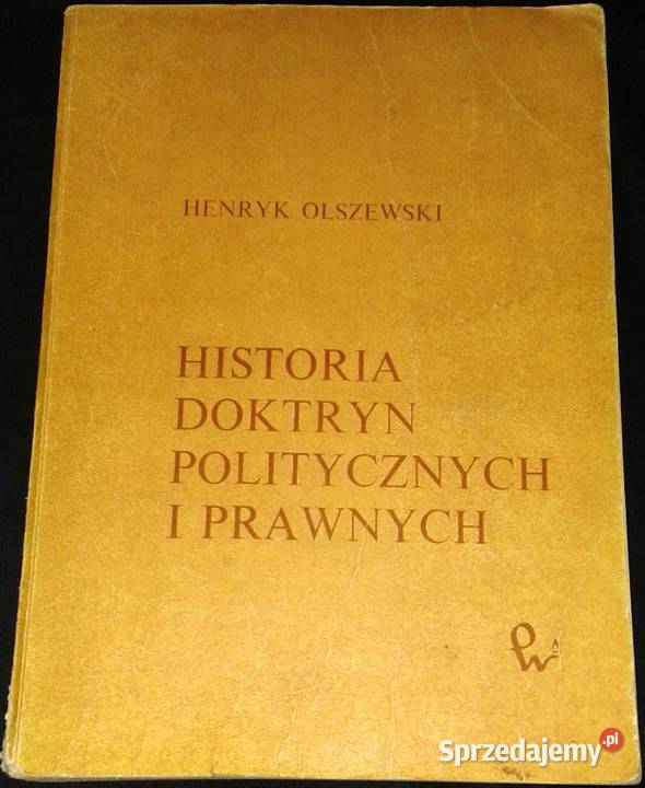 Historia doktryn politycznych i prawnych Henryk Chełm