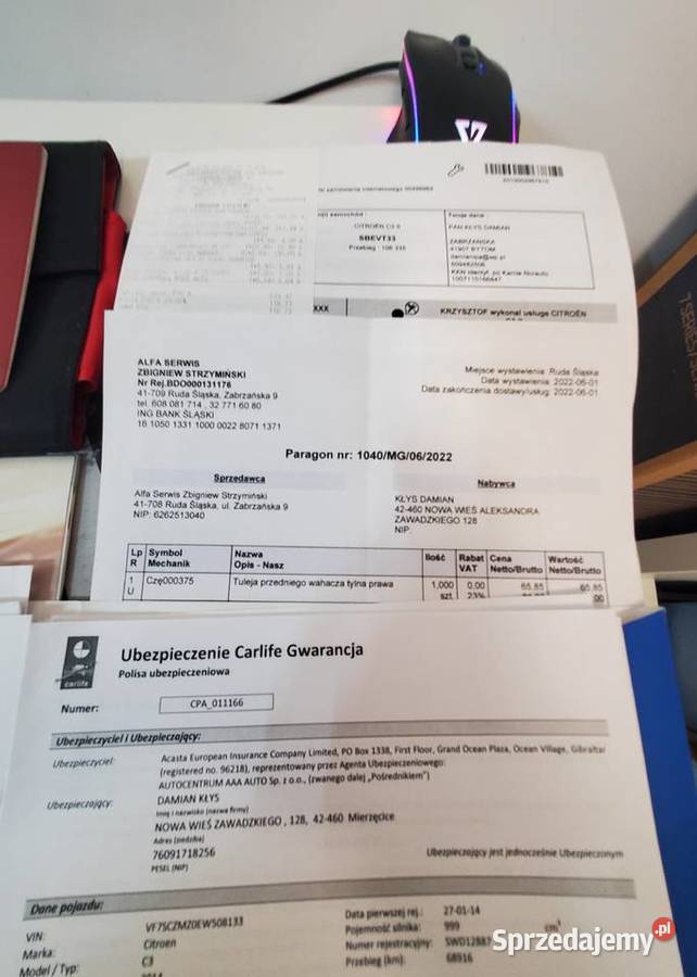 Citroen C3 bezwypadkowy krajowy manualna Bytom