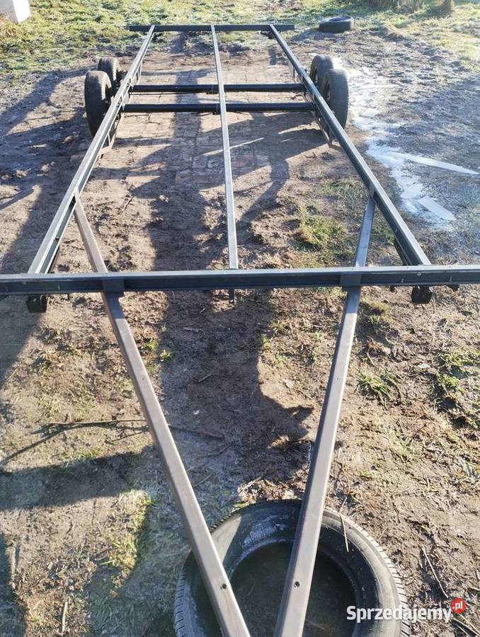 Przyczepa rama dwuosiowa Przyczepy rolnicze Międzychód