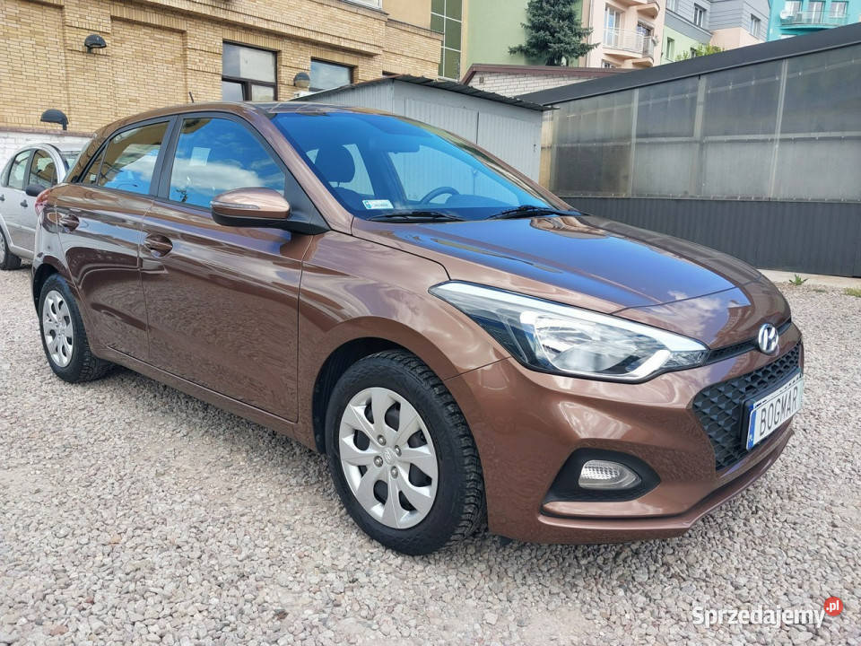 Hyundai i20 SALON 1 wł 100 bezwypadkowy Kamera czujnik zmierzchu Motoryzacja mazowieckie Warszawa