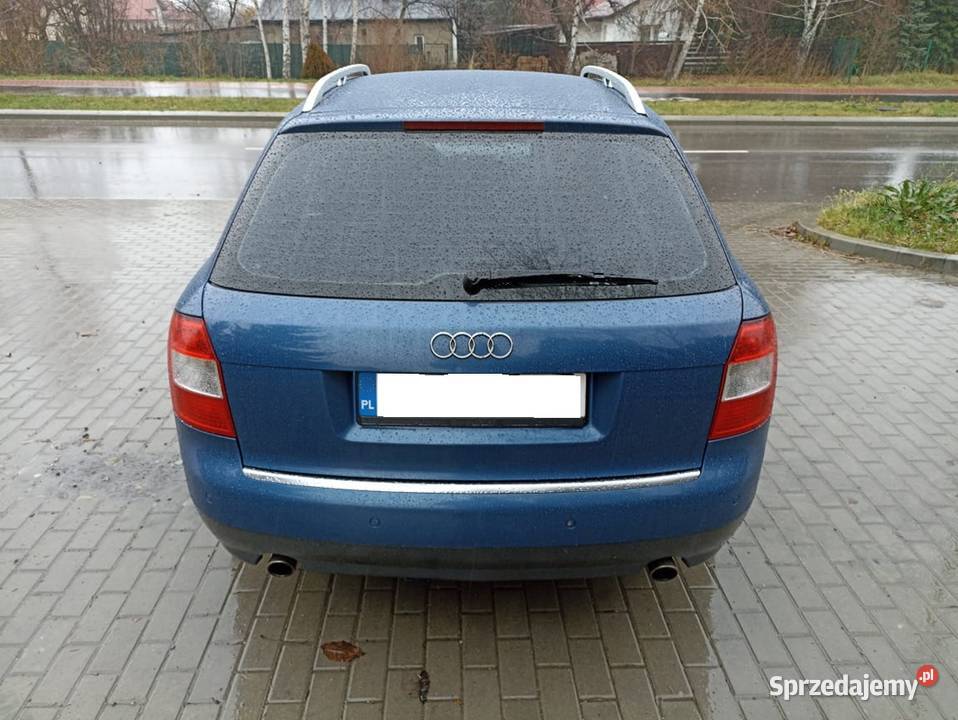 Audi A4 B6 18 TURBO Kombi 2002 Niebieski Metalic elektryczne lusterka Świdnik sprzedam