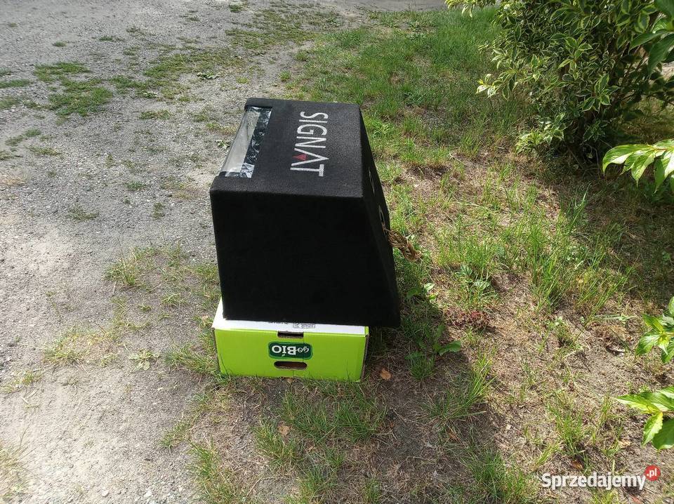 Tuba Skrzynia Basowa Subwoofer Wzmacniacz CRUNCH Głośniki