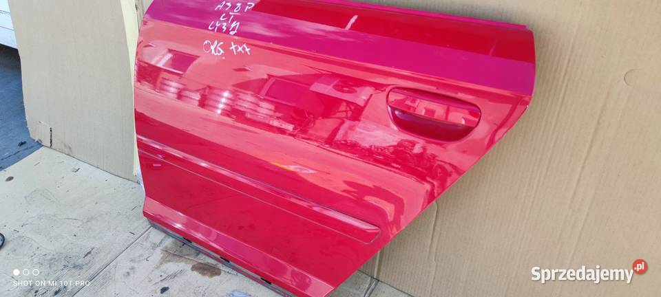 DRZWI LEWY TYŁ AUDI A3 8P 5D LIFT LY3J ORG 2 śląskie Przystajń