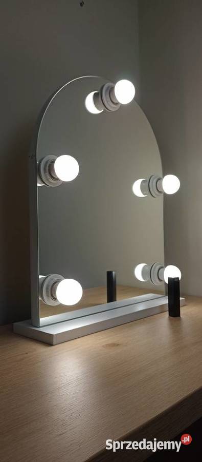 Lustro do wizażu STYLE Slim Tafla 4050 5żarówek Lustra Nowy Targ
