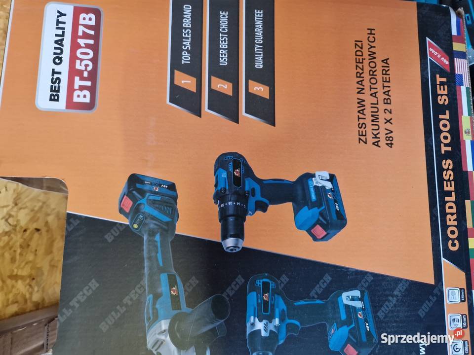 Zestaw narzędzi akumulatorowych WKRĘTARKA Głogowa