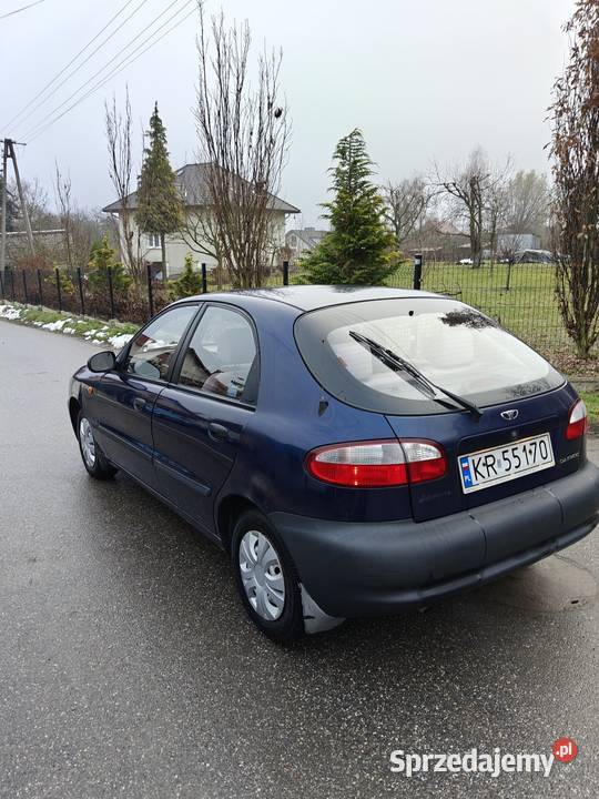 Daewoo Lanos Niski przebieg folia na podłodze benzyna Bibice sprzedam