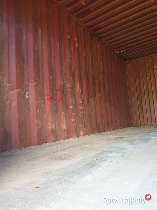 Kontener morski 20 DV 6 metrowy POLKONT Pewny Gdańsk