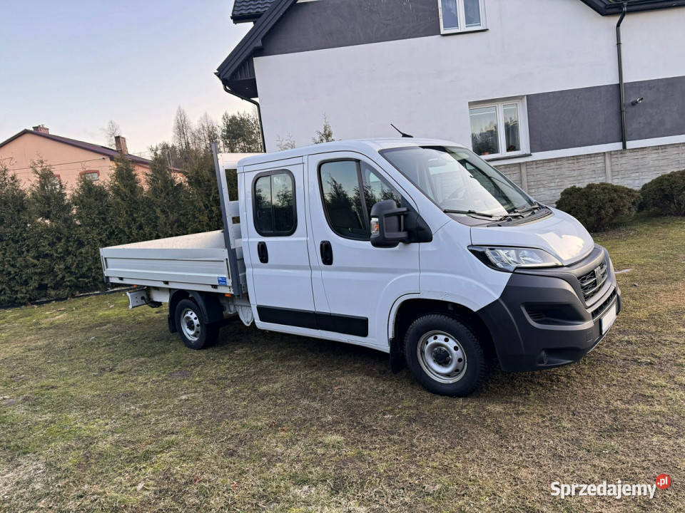 Fiat Ducato Lift 22 MJT 120 Doka 7 osób Klima zarejestrowany w Polsce Fiat świętokrzyskie Bliżyn