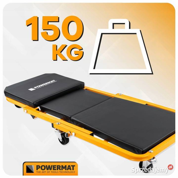 Leżanka warsztatowa 2w1 siedzisko serwisowe Katowice
