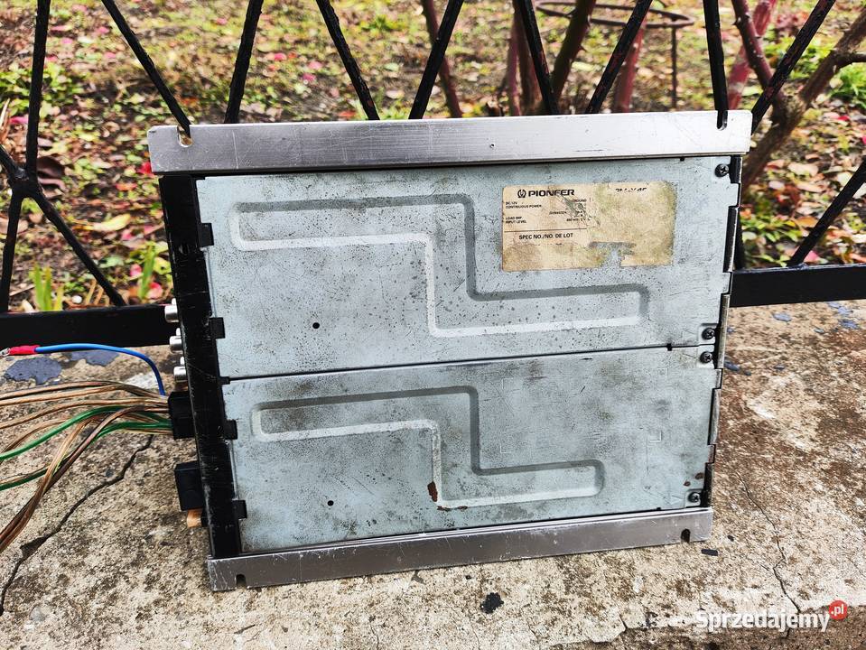Wzmacniacz samochodowy 4 kanałowy PIONEER GMX404 Pioneer Niegowonice
