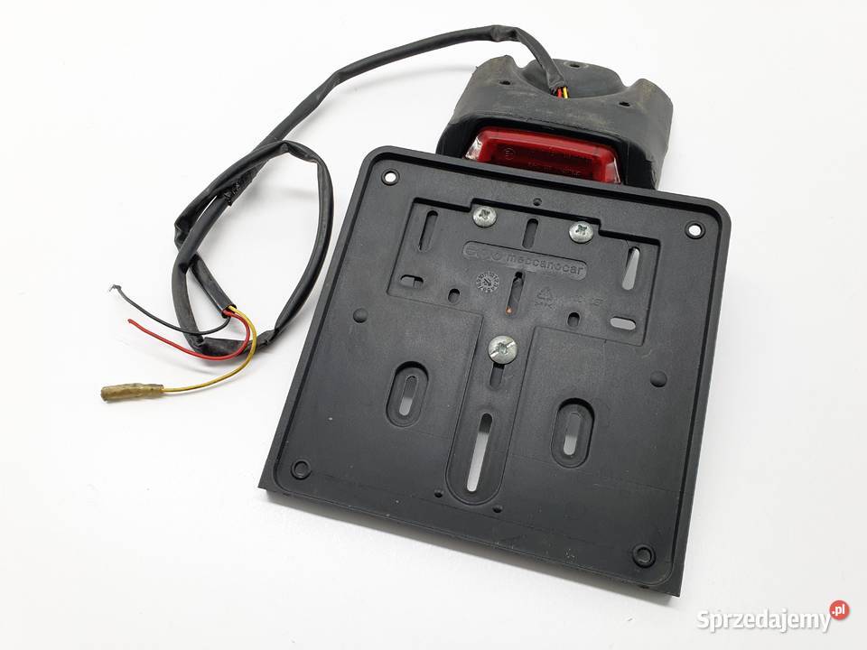 Mocowanie Tablicy Rej Lampa Tyl Honda Ktm Suzuki Łódź