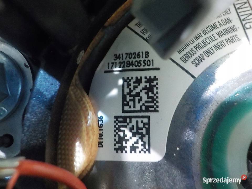 OPEL CORSA E 13 CDTI 17r HB 3D AIRBAG poduszka osobowe mazowieckie Suków