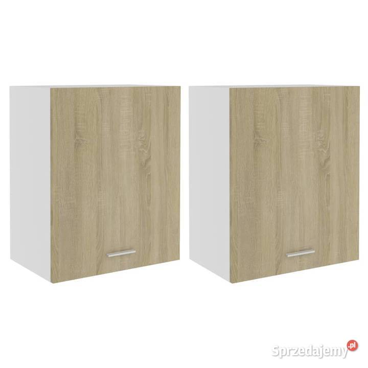 vidaXL Szafki wiszące Lyon 2 dąb sonoma 50x31x60 Pozostałe Warszawa sprzedam