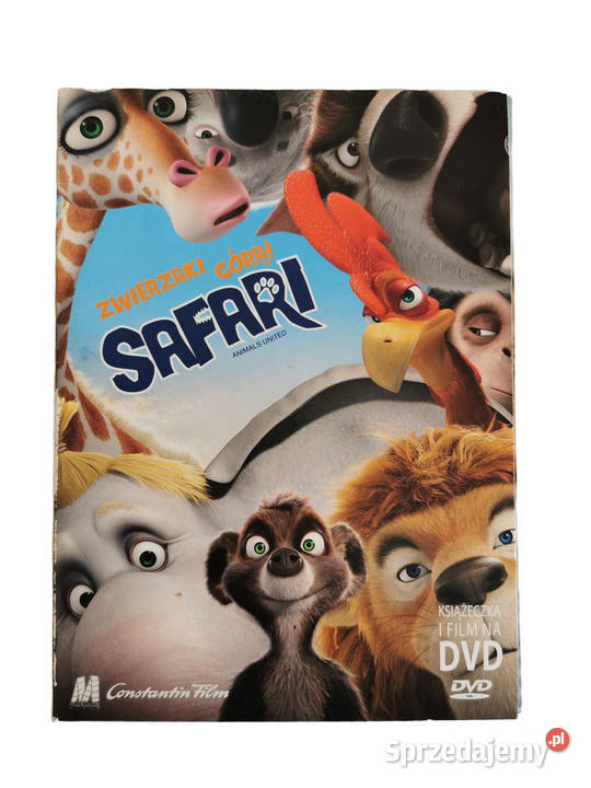 Film animowany Zwierzaki Górą Safari DVD Puławy