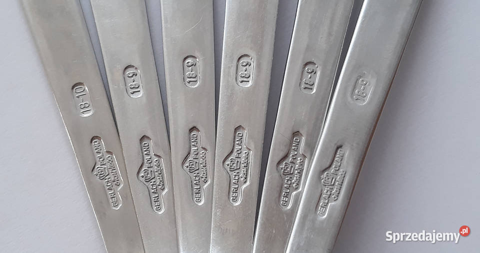 Łyżeczki do herbaty 2 KONWALIE Gerlach sztućce Dąbrowa Górnicza sprzedam