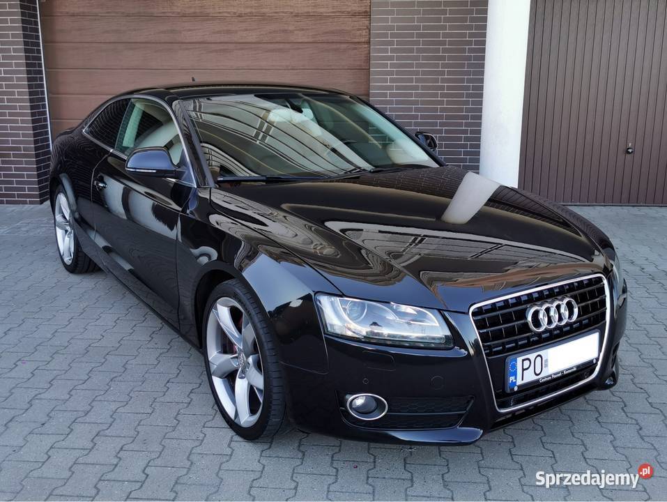 AUDI A5 COUPE 2010r 27TDI BIXENON LEDY skóry 190KM wielkopolskie Poznań