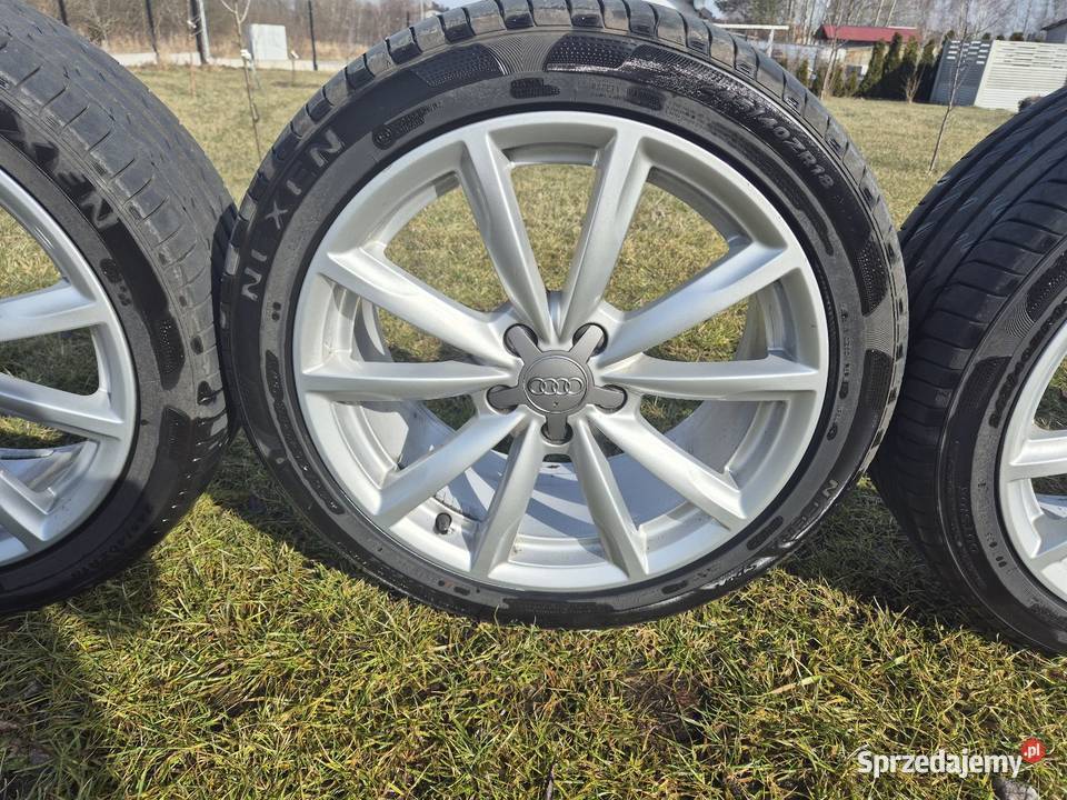 Koła Audi letnie 18 Samochodowe śląskie Dąbrowa Zielona