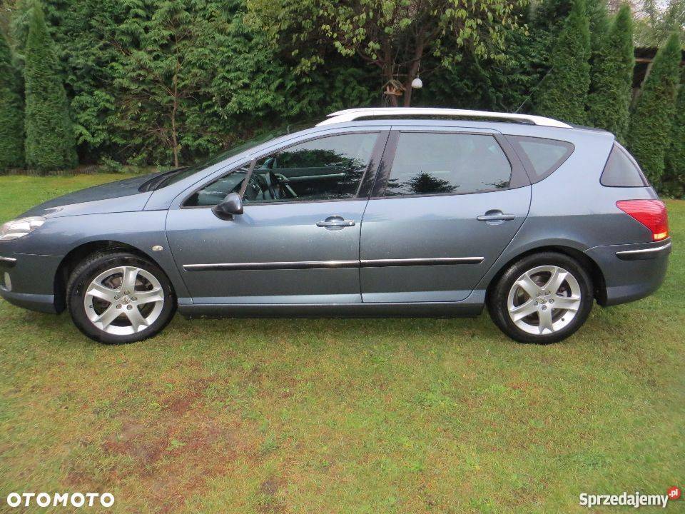 Peugeot 407 Peugeot 407 SW 20 HDI 140 Kombi skórzana tapicerka Skarżysko-Kamienna