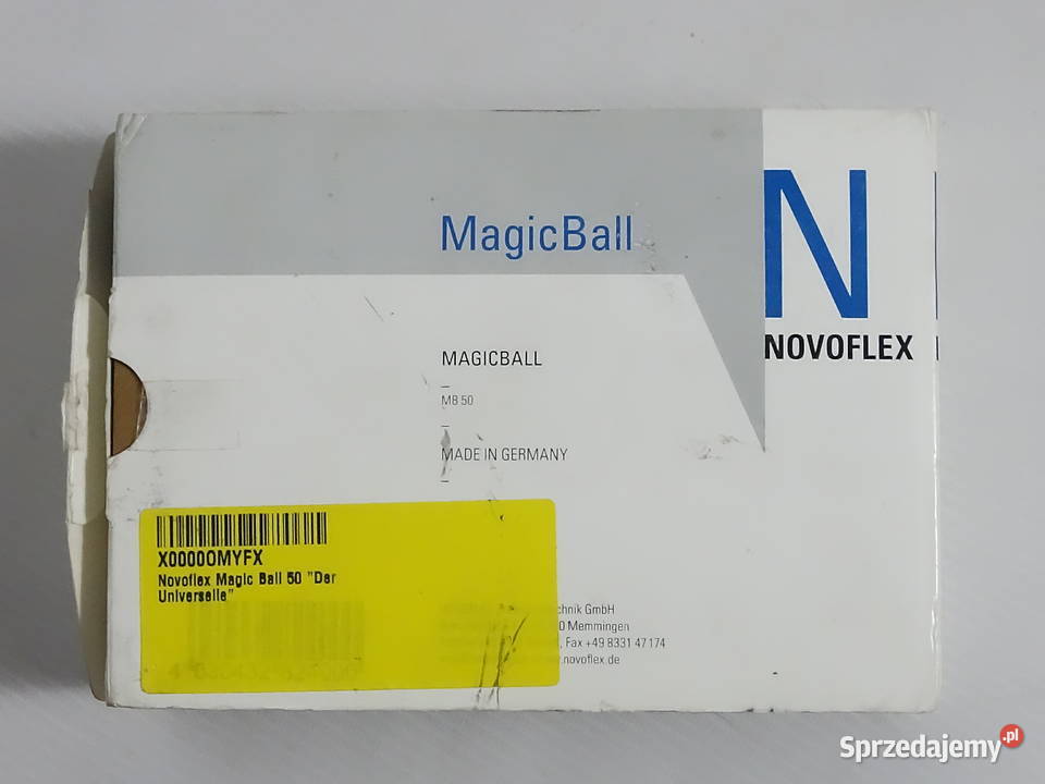 Głowica Novoflex MagicBall MB 50 NOWA Made in Biłgoraj