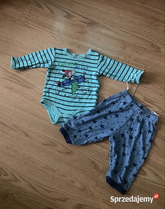 Zestaw wiosenny dziecka rozmiar 80 chłopiec