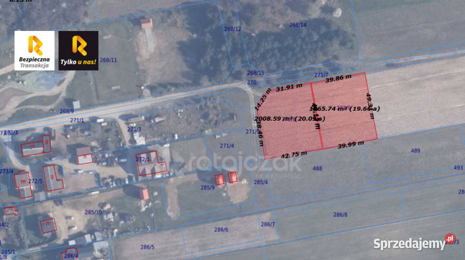 Grunt na sprzedaż Władysławowo Szkolna 2000m2 49m