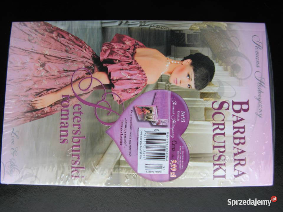 Barbara Scrupski Petersburski romans Nowa Poznań sprzedam