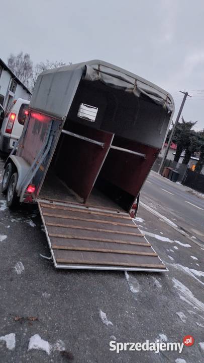 Przyczepa koni abl lastrup bockman koniowoz Rok produkcji 1988