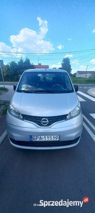 NISSAN NV 200 DIESEL USZANOWANY 7 OSOBOWY Konstantynów Łódzki